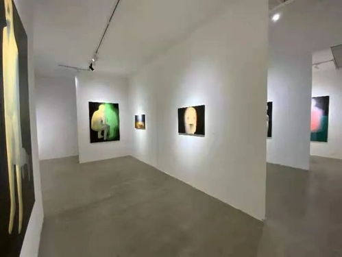 展览现场 郑川作品亮相798虹墙画廊 像素化图形的深层表达